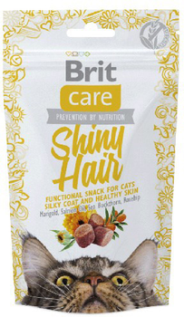 Przysmak dla kotów Brit Care Cat Snack SHINY Hair 50 g (8595602521388)