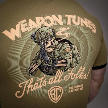 Bad Company футболка Weapon Tunes M