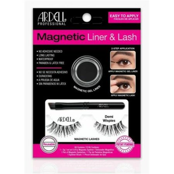 Zestaw rzęs Ardell Magnetic Liner & Lash False Eyelashes Demi Wispies (74764368515)