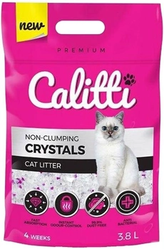 Zwirek silikonowy dla kota Calitti Crystal 3.8l (5907222223253)
