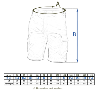 Шорти тактичні Pentagon Renegade Tropic Хакі 40