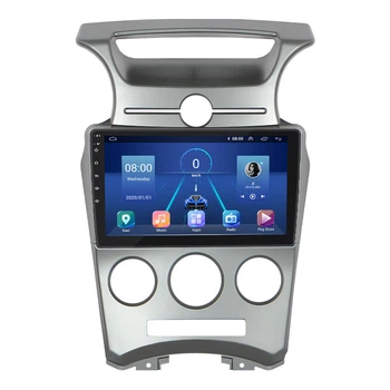Штатная магнитола Lesko для Kia Carens II (UN) 2006-2012 экран 9" 2/32Gb 4G Wi-Fi GPS Top КИА Каренс