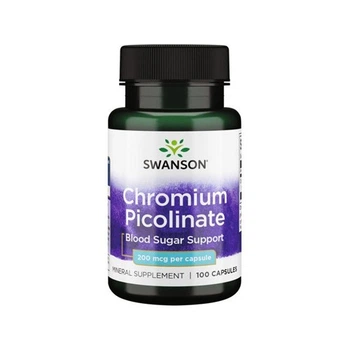 Піколінат хрому Swanson Chromium Picolinate 200 мкг 100 caps