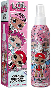 Perfumowany spray dla dzieci Cartoon Lol Surprise 200 ml (8411114085210)