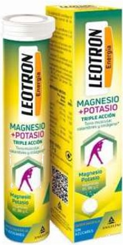 Біологічно активна добавка Angelini Leotron Magnesium Potasio 15 Comp Eferve (8470001835246)