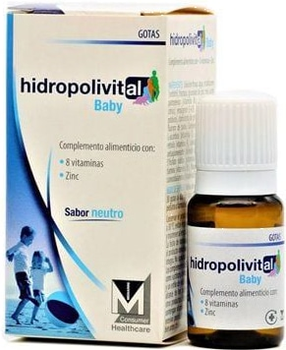 Suplement diety Hidropolivital Hydropolivital Baby Drops 10ml (8437010967030)
