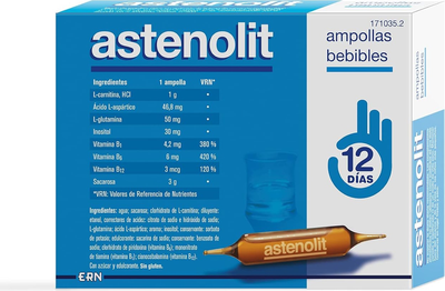 Suplement diety Ern Astenolit 12 Sachets (8436021710369)