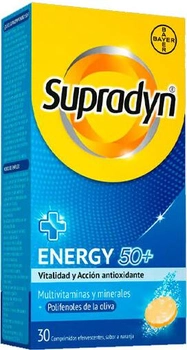 Suplement diety Bayer Supradyn Energy 50+ 30 Tablets (8470002007925)
