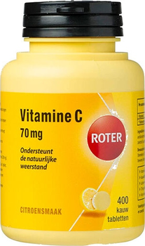 Біологічно активна добавка Roter Вітамін С 400 таблеток 70 мг (8713304941802)