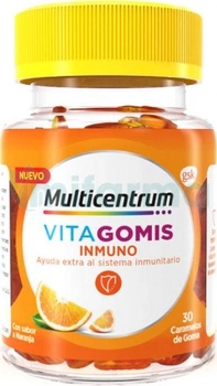 Kompleks witamin i minerałów Multicentrum Vitamins Vitagomis Kids 30U (5054563119155)