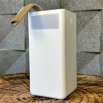 Зовнішній акумулятор павербанк ACL E351 Powerbank 50000mAh 22.5w білий 1107