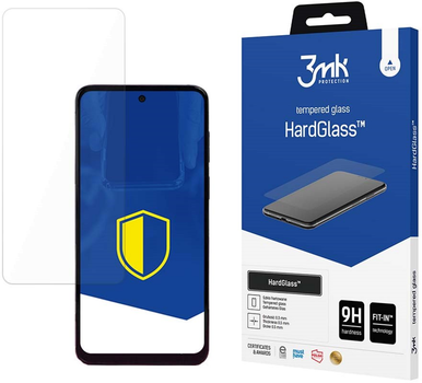 Szkło hartowane 3MK HardGlass dla Motorola Moto G53 (5903108521376)