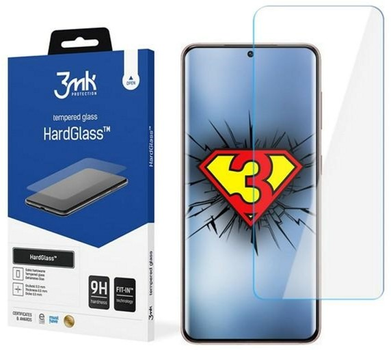 Захисне скло 3MK HardGlass для Samsung Galaxy S21 FE (5903108390309)