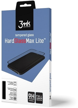 Захисне скло 3MK HG Max Lite для Huawei P20 чорне (5903108072496)