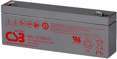 Аккумуляторная батарея CSB HRL1210N 12V 2.3Ah (YT31044)