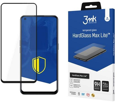 Захисне скло 3MK HG Max Lite для Realme 9 Pro чорне (5903108460774)