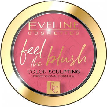 Róże do policzków Eveline Feel The Blush Color Sculpting 03 Orchid 5 g (5903416008125)