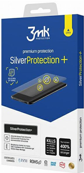 Захисна плівка 3MK SilverProtection+ для Poco X5 5G антибактеріальна (5903108515894)