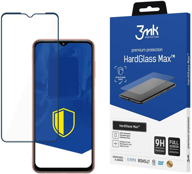 Szkło hartowane 3MK HardGlass Max dla Samsung Galaxy M13 5G (SM-M136) czarne (5903108482561)