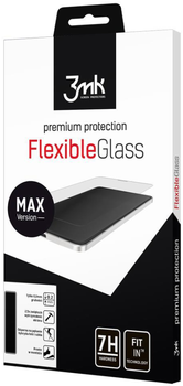 Гібридне захисне скло 3MK FlexibleGlass Max для Xiaomi Redmi Note 8 Pro Black (5903108207201)