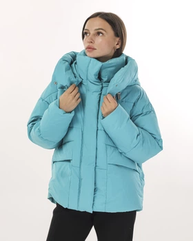 Куртка Clasna 323710 бірюзовий M