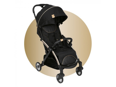 Прогулочная коляска Goody Plus Stroller Black Re-Lux, Chicco (черная), 79877.56