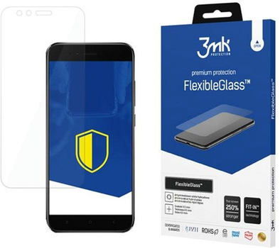 Szkło hybrydowe 3MK FlexibleGlass do Xiaomi Mi A1 / Mi A1 Global (5901571119168)