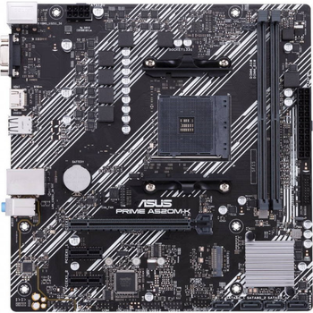 Материнская плата ASUS PRIME A520M-K 90MB1500-M0EAY0 AM4 A520 2хDDR4 PCI-Ex16 4SATAIII