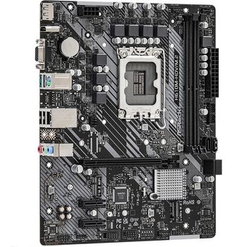 Материнская плата ASRock H610M-HDV/M.2 1700/H610 2хDDR4 1xPCIex16 HDMI/DVI/VGA 4xSATAIII M.2 GLan 7.1ch mATX