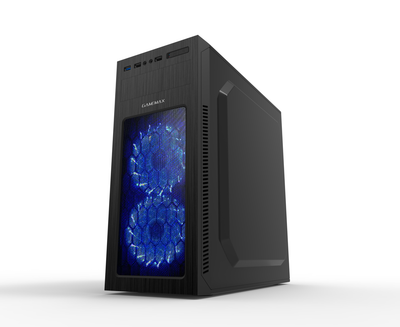 Корпус для компьютера Midіtower GameMax MT520-FAN без БП Черный