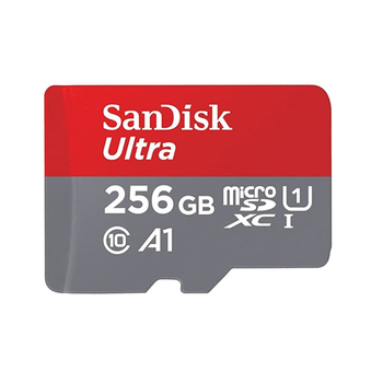 Карта памяти SanDisk microSDXC ULTRA 256GB Class 10 UHS-I W-90MB/s R-150MB/s(SDSQUAC-256G-GN6MN)