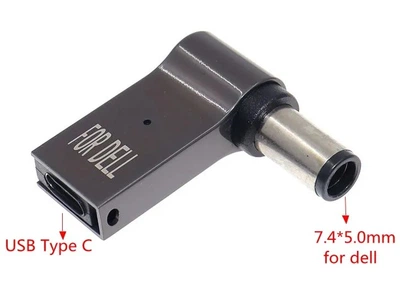 Перехідник адаптер Type-C PD 100W на DC (7.4x5.0x0.6&nbsp;мм) Trexton для заряджання ноутбука Dell
