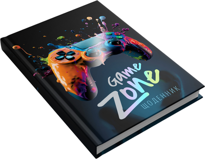 Ежедневник недатированный Аркуш Art В6 Game zone 352 страницы (1В2864)