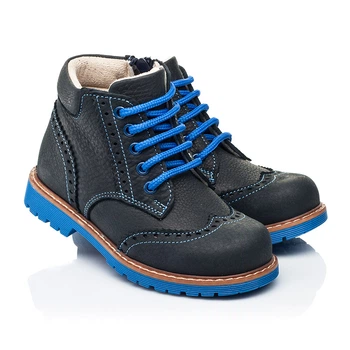 Демисезонные ботинки Woopy Orthopedic 22 синий (7180)