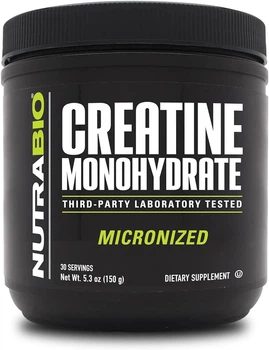 Креатин моногидрат Nutra Bio Creatine Monohydrate 150g