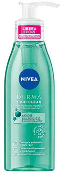 Żel do mycia twarzy Nivea Gel Limpeza Derma Skin Clear 150 ml (94005900973726)