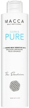 Mleko do mycia twarzy Macca Clean & Pure Cleansing Milk Sensitive Skins 200 ml (8435202410036)