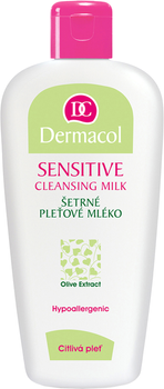 Mleko do mycia twarzy Dermacol Sensitive Cleansing Milk 200 ml (8590031102740)