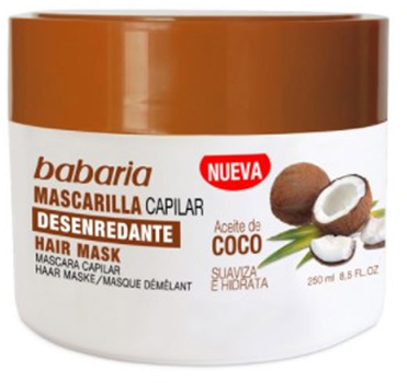 Maska do włosów Babaria Hair Mask Coconut Oil 400 ml (8410412220187)