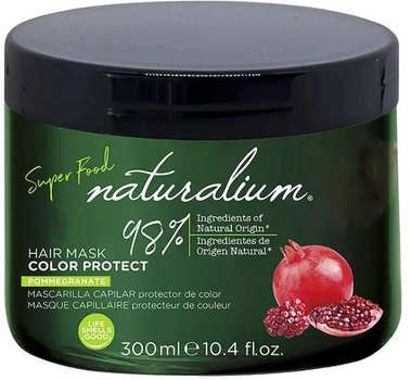 Maska do włosów Naturalium Super Food Pommegranate Color Protect Hair Mask 300 ml (8435283612268)