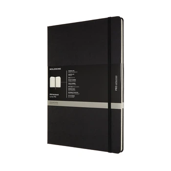 Блокнот Moleskine PRO А4 21х29,7 см с местом для дат Черный (8053853602589)