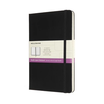 Блокнот Moleskine Classic средний 13х21 см в линию-нелинованный Черный (8056420852943)