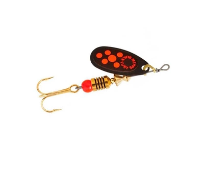 Блесна-вертушка Mepps Black Fury Black/Orange №3 6,5г