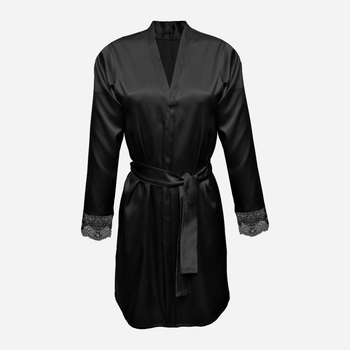 Szlafrok DKaren Gina 2XL Black (5901780602284)