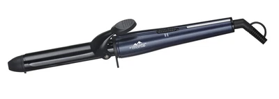 Плойка Monte MT-5106B Blue 25 мм, 45 Вт, керамическое покрытие, 200°C, PTC нагрев, вращающийся шнур