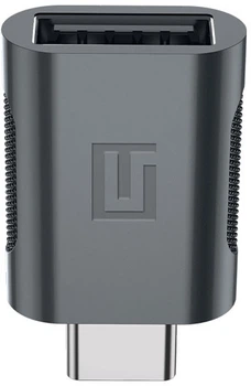 Адаптер ArmorStandart OTG Type-C to USB-A Space Grey (ARM69356)