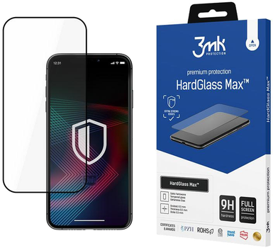 Захисне скло 3MK HardGlass для Apple Phone 14 Pro (5903108488938)