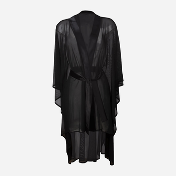 Szlafrok kimono DKaren London XS Black (5903251432505)