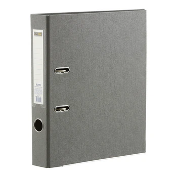 Папка-регистратор А4 Buromax Elite 5 см двусторонний PP серый (BM.3002-09с)