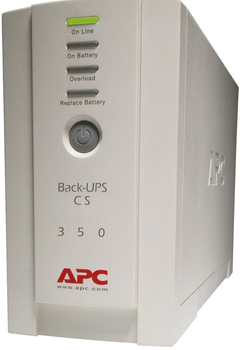 ДБЖ APC BK350EI Back-UPS CS 350VA (731304016342)